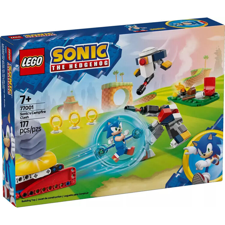 Product LEGO® Sonic the Hedgehog™: Η Σύγκρουση του Sonic στην Υπαίθρια Φωτιά (77001) image