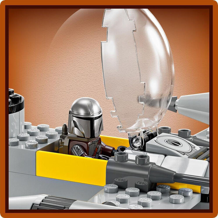 Product LEGO® Star Wars™: Mando and Grogu’s N-1 Starfighter™ (75410) image