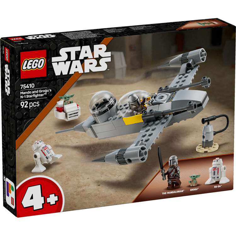 Product LEGO® Star Wars™: Mando and Grogu’s N-1 Starfighter™ (75410) image
