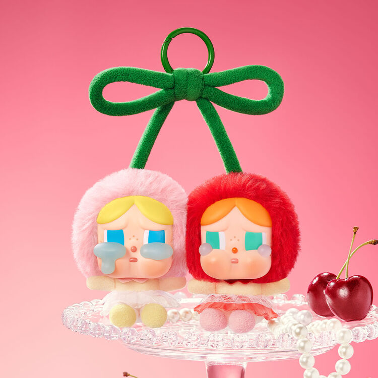 Product POP MART Crybaby Crying For Love Vinyl Plush Hanging Card image