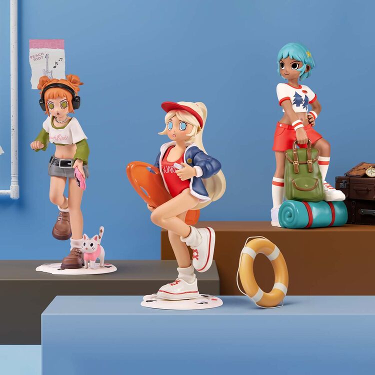 Product Φιγούρα POP MART Peach Riot Rush Hour Series Figures Blind Box (1pc) 1τμχ Τυχαία Επιλογή image