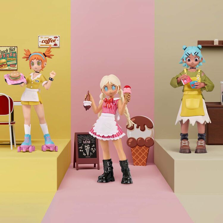 Product Φιγούρα POP MART Peach Riot Rush Hour Series Figures Blind Box (1pc) 1τμχ Τυχαία Επιλογή image