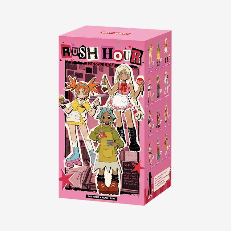 Product Φιγούρα POP MART Peach Riot Rush Hour Series Figures Blind Box (1pc) 1τμχ Τυχαία Επιλογή image