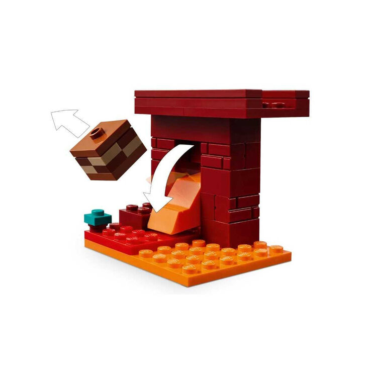 Product LEGO® Minecraft®: The Nether Lava Battle (21266) image