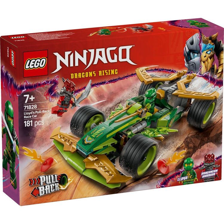Product LEGO® NINJAGO®: Lloyd’s Pull-Back Race Car (71828) image