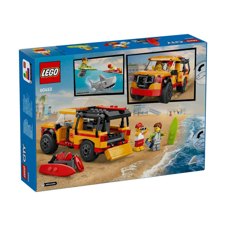 Product LEGO® City: Διασωστικό Φορτηγάκι Ναυαγοσώστη (60453) image
