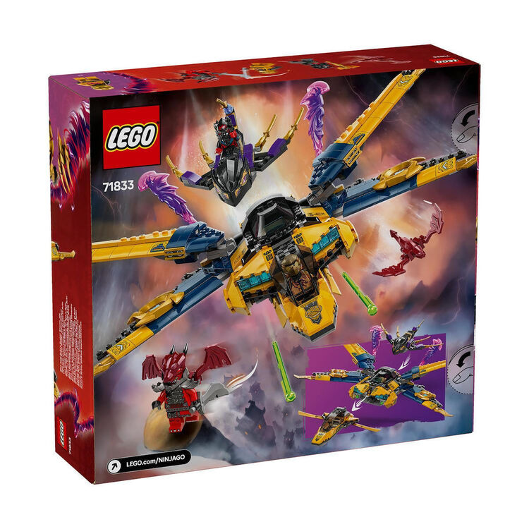 Product LEGO® NINJAGO®: Ras and Arin’s Super Storm Jet (71833) image