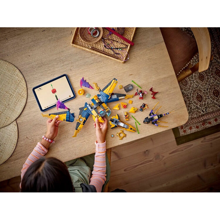 Product LEGO® NINJAGO®: Ras and Arin’s Super Storm Jet (71833) image