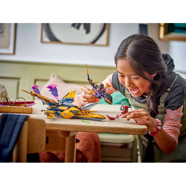 Product LEGO® NINJAGO®: Ras and Arin’s Super Storm Jet (71833) image