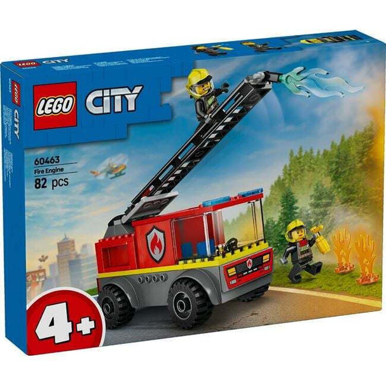 Product LEGO® City: Πυροσβεστικό Φορτηγό με Σκάλα (60463) image