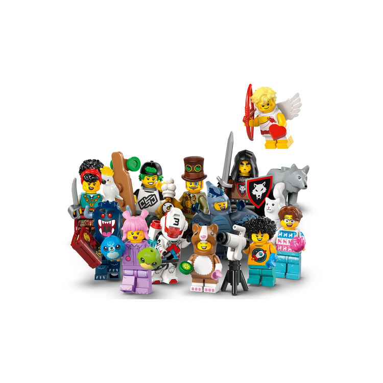 Product LEGO® Minifigures: Series 27 (71048) Along with an Easter Candle image
