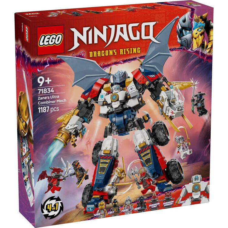 Product LEGO® NINJAGO®: Σούπερ Συνδυαστική Εξωστολή του Ζέιν (71834) image