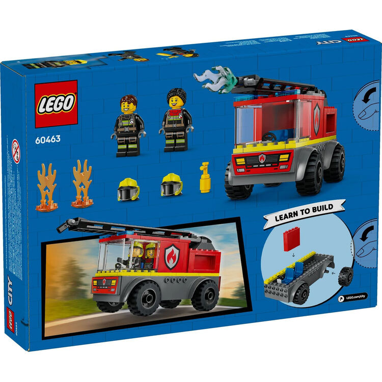 Product LEGO® City: Πυροσβεστικό Φορτηγό με Σκάλα (60463) image
