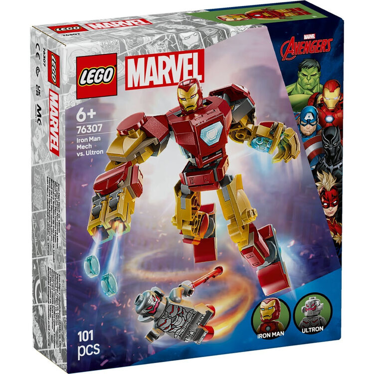 Product LEGO® Marvel: Εξωστολή Άιρον Μαν εναντίον Ούλτρον (76307) image