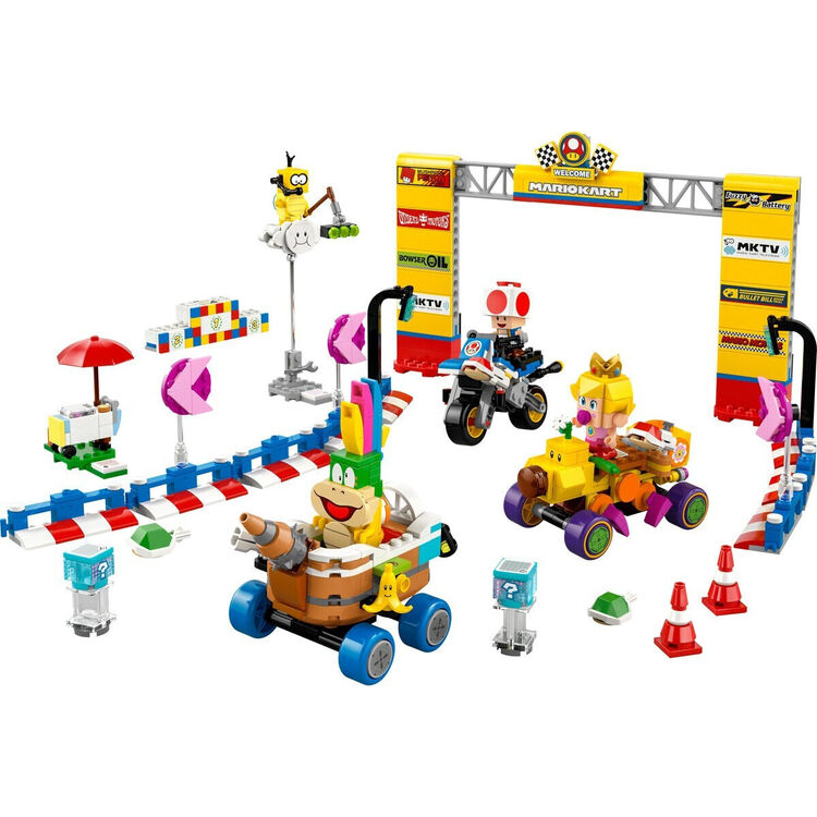 Product LEGO® Super Mario™: Mario Kart™ – Baby Peach & Σετ Γκραν Πρι (72036) image