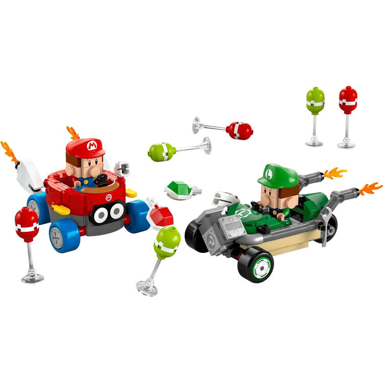 Product LEGO® Super Mario™: Mario Kart™ – Baby Mario vs. Baby Luigi (72034) image