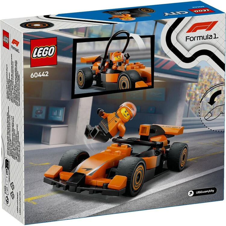 Product LEGO® City: Οδηγός F1® με Αγωνιστικό Αυτοκίνητο McLaren (60442) image