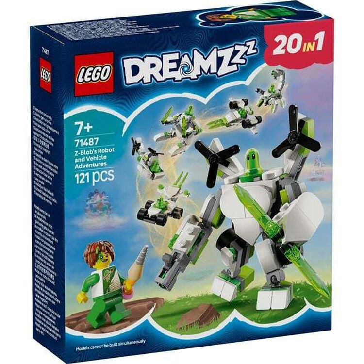 Product LEGO® DREAMZzz™: Z-Blob’s Robot and Vehicle Adventures (71487) image