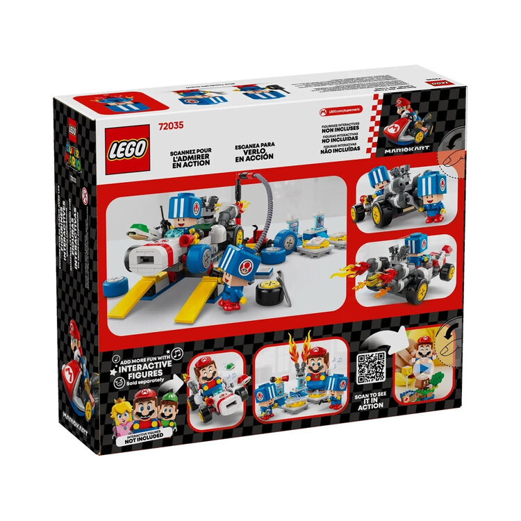 Product LEGO® Super Mario™: Mario Kart™ – Γκαράζ του Toad (72035) image