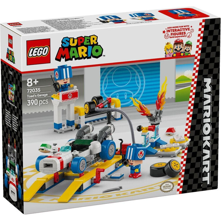 Product LEGO® Super Mario™: Mario Kart™ – Γκαράζ του Toad (72035) image