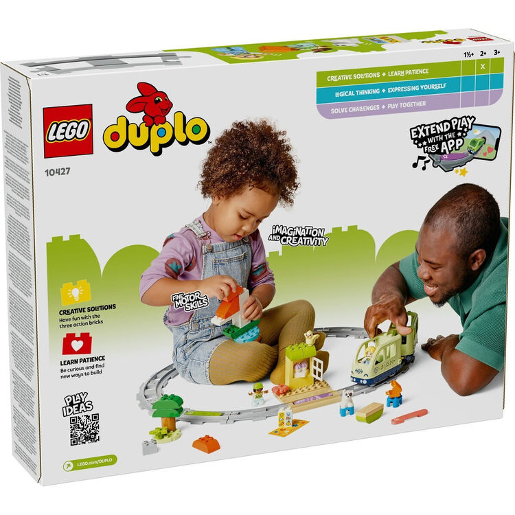 Product LEGO® DUPLO® Town: Διαδραστικό Τρένο για Περιπέτειες (10427) image