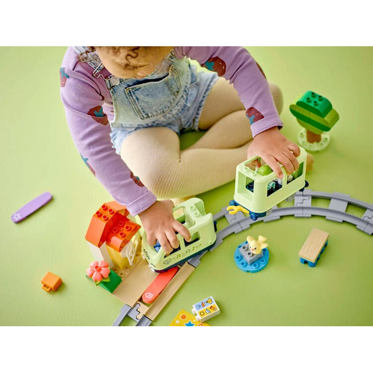 Product LEGO® DUPLO® Town: Διαδραστικό Τρένο για Περιπέτειες (10427) image