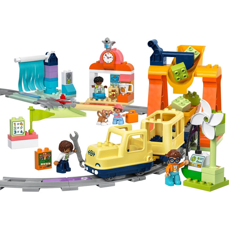 Product LEGO® DUPLO® Town: Μεγάλο Διαδραστικό Κοινοτικό Τρένο (10428) image