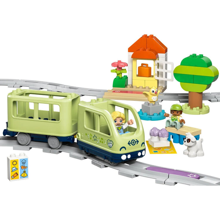 Product LEGO® DUPLO® Town: Διαδραστικό Τρένο για Περιπέτειες (10427) image