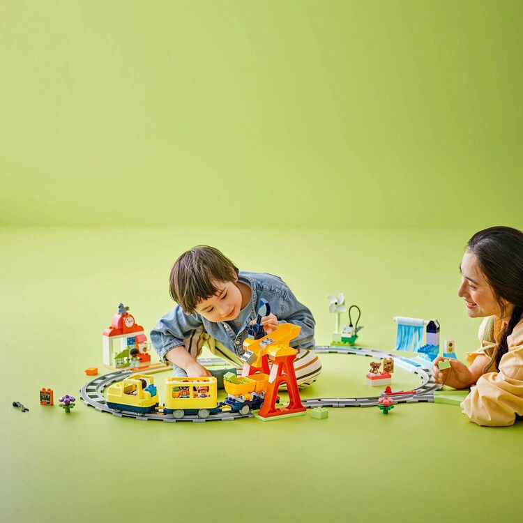 Product LEGO® DUPLO® Town: Μεγάλο Διαδραστικό Κοινοτικό Τρένο (10428) image