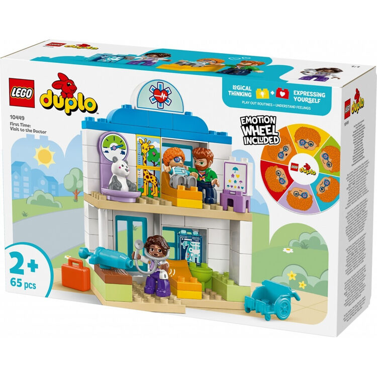 Product LEGO® DUPLO® Town: Πρώτη Φορά: Επίσκεψη στον Γιατρό (10449) image
