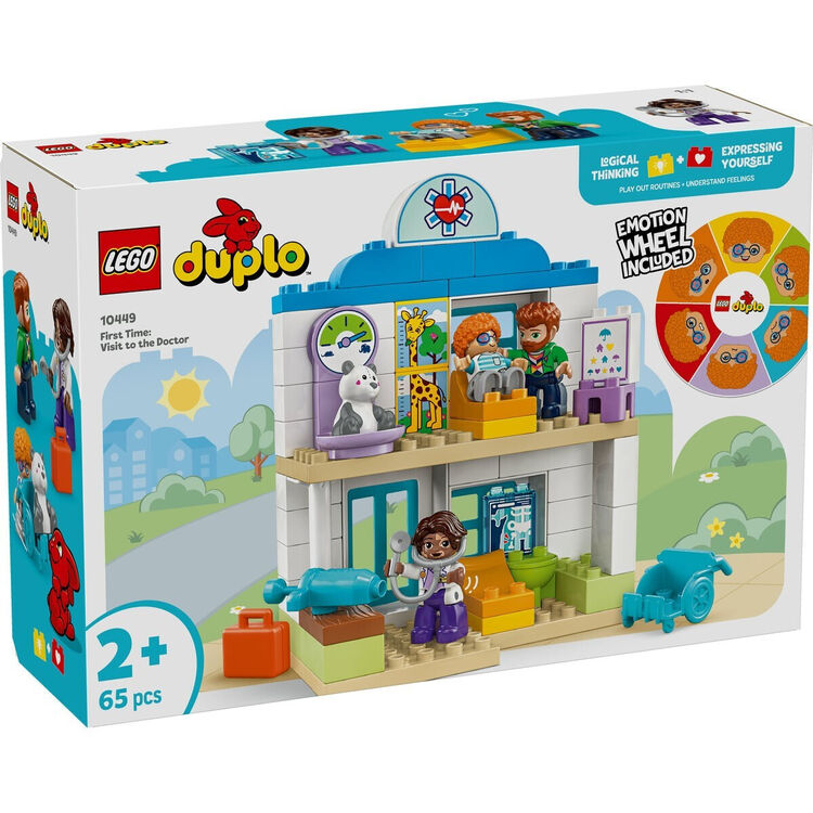 Product LEGO® DUPLO® Town: Πρώτη Φορά: Επίσκεψη στον Γιατρό (10449) image