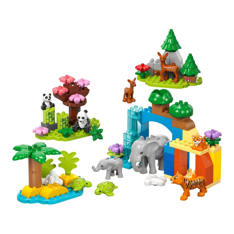 Product LEGO® DUPLO® Town: 3-σε-1 Οικογένειες Άγριων Ζώων (10446) image