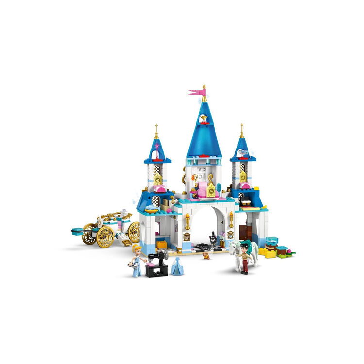 Product LEGO® Disney Princess: Το Κάστρο & η Άμαξα με Άλογα της Σταχτοπούτας (43275) image