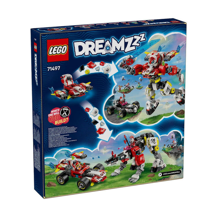 Product LEGO® DREAMZzz™: Εξωστολή Τίγρης του Κούπερ & Αυτοκίνητο Hot Rod του Ζίροου (71497) image