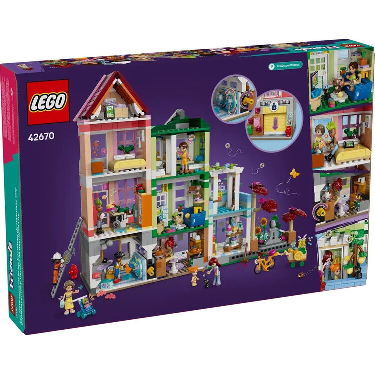 Product LEGO® Friends: Διαμερίσματα και Καταστήματα στη Χάρτλεϊκ Σίτυ (42670) image