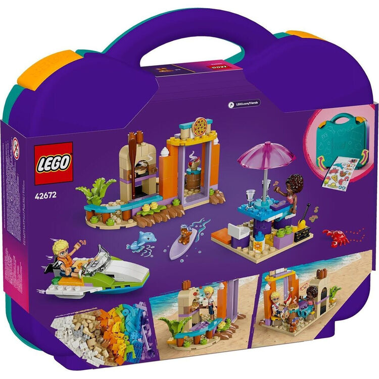 Product LEGO® Friends: Δημιουργικό Βαλιτσάκι για Παραλίες και Ταξίδια (42672) image