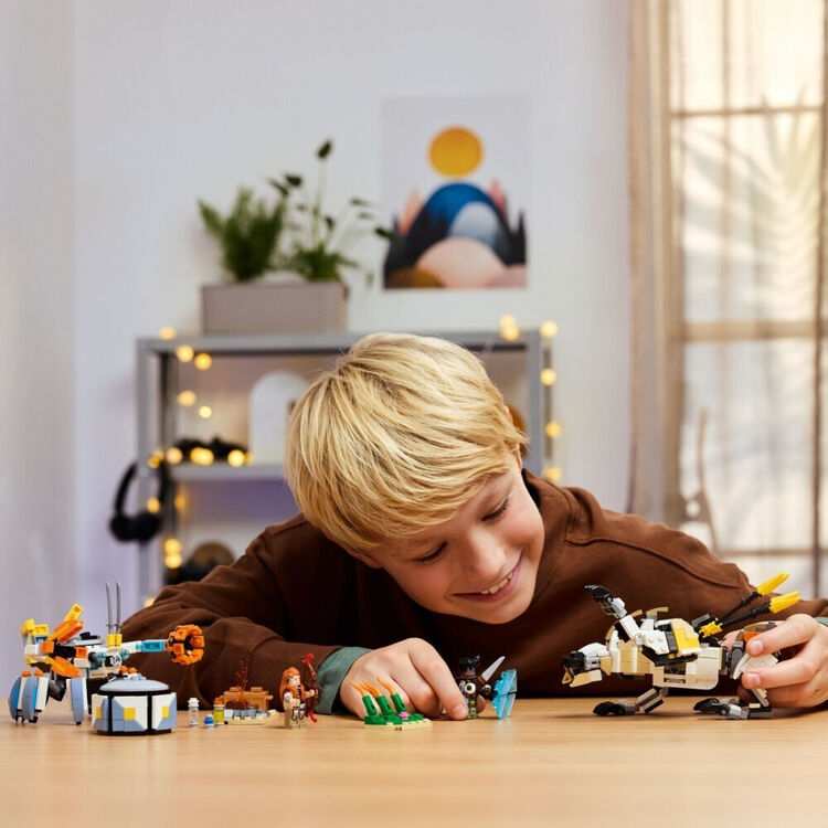 Product LEGO® Horizon: Adventures™ Aloy & Varl vs. Shell-Walker & Sawtooth (77037) image