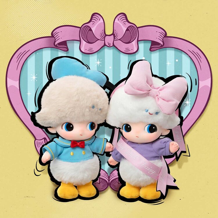 Product Λούτρινο Μπρελόκ POP MART Dimoo x Dinsey Series-VinylPlush Keychain Blind Box (1pc) 1τμχ Τυχαία Επιλογή image