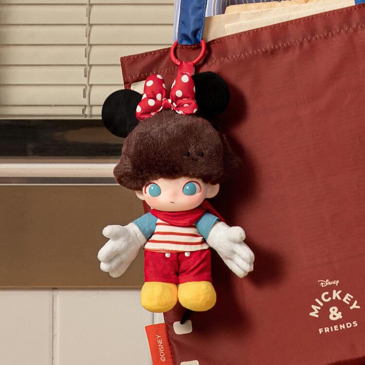 Product Λούτρινο Μπρελόκ POP MART Dimoo x Dinsey Series-VinylPlush Keychain Blind Box (1pc) 1τμχ Τυχαία Επιλογή image