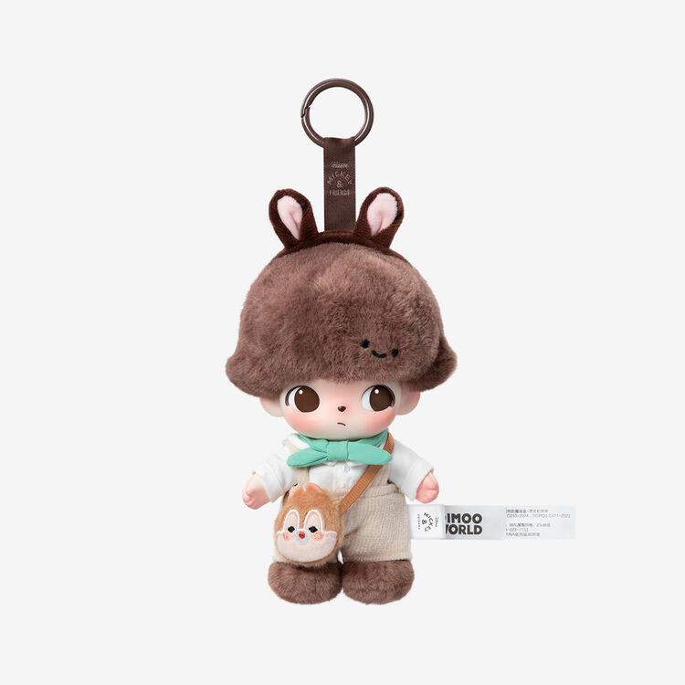 Product Λούτρινο Μπρελόκ POP MART Dimoo x Dinsey Series-VinylPlush Keychain Blind Box (1pc) 1τμχ Τυχαία Επιλογή image
