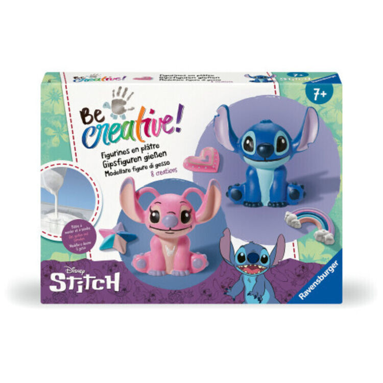 Product Ravensburger Disney Be Creative!: DIY - Stitch & Angel Figures (23877) image