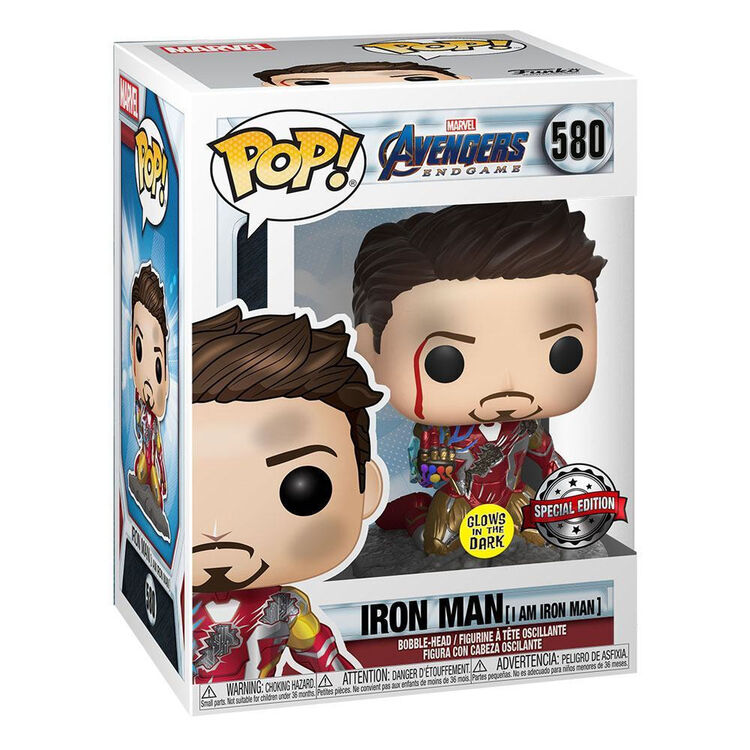 Product Φιγούρα Funko Pop! Marvel Endgame Iron Man (I Am Iron Man) Glows in the Dark image