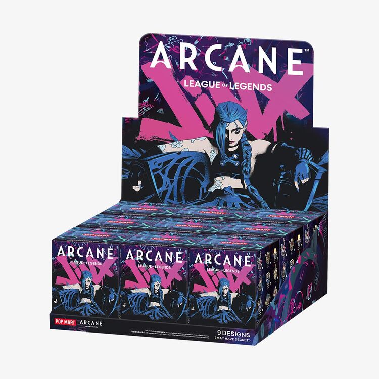 Product Φιγούρα POP MART League of Legends: Arcane Series Figures (Blind Box 1pc) 1τμχ Τυχαία Επιλογή image