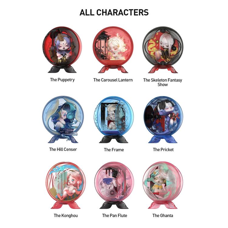 Product Φιγούρα POP MART Skullpanda The Mirage Series Figure (Blind Box 1pc) 1τμχ Τυχαία Επιλογή image