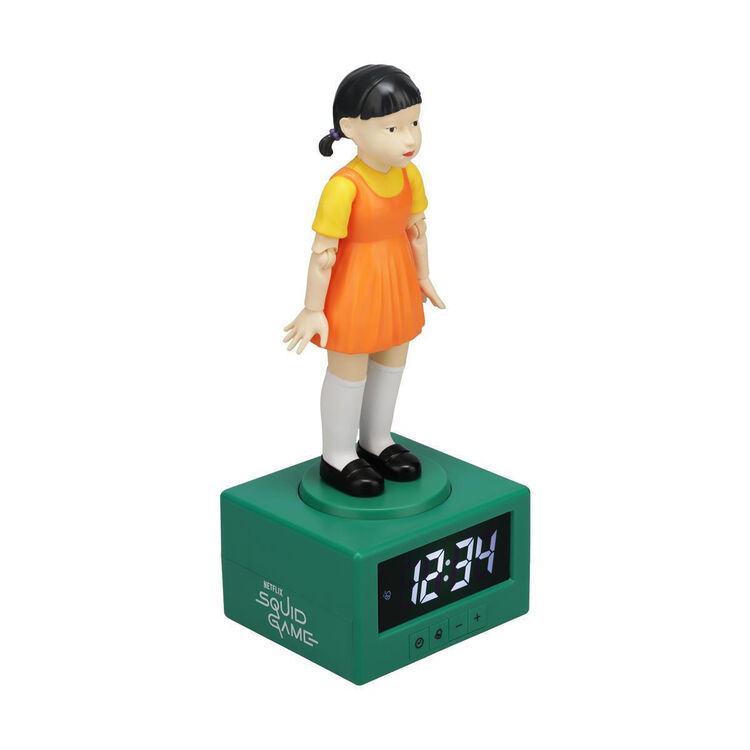 Product Επιτραπέζιο Ρολόι με Ξυπνητήρι Paladone: Squid Game - Spirits Young Hee Alarm Clock (PP13305SG) image