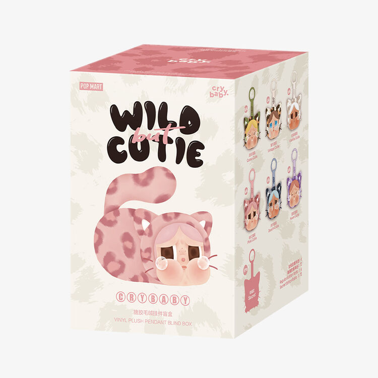 Product Λούτρινο Μπρελόκ POP MART Crybaby Wild But Cutie Series Vinyl Plush Blind Box 1τμχ Τυχαία Επιλογή image