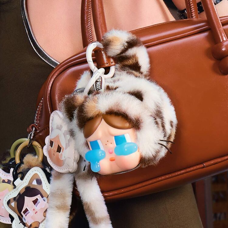 Product Λούτρινο Μπρελόκ POP MART Crybaby Wild But Cutie Series Vinyl Plush Blind Box 1τμχ Τυχαία Επιλογή image