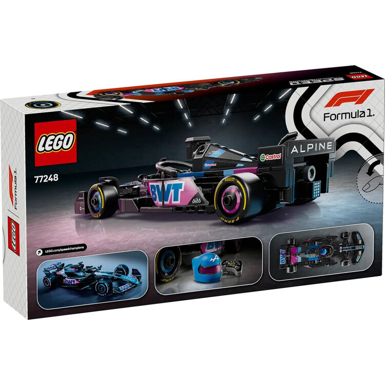 Product LEGO® Speed Champions: Αγωνιστικό Αυτοκίνητο BWT Alpine F1® Team A524 (77248) image