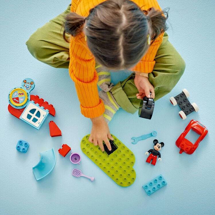 Product LEGO® DUPLO®: Disney Η Λέσχη & το Αυτοκίνητο του Μίκυ Μάους (10454) image