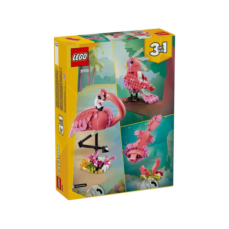 Product LEGO® Creator: Άγρια Ζώα: Ροζ Φλαμίνγκο (31170) image